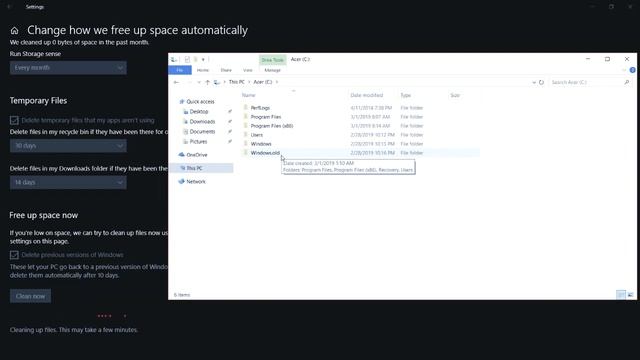 Fastest way to delete windows.old on windows 10 смотреть онлайн