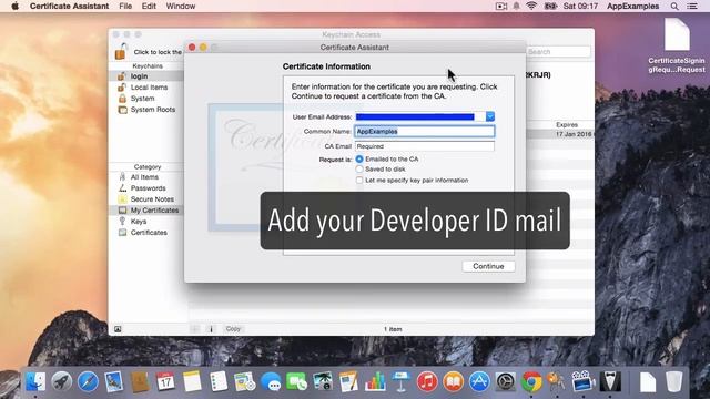 Create the Developer ID Certificate for the Mac App Store смотреть онлайн