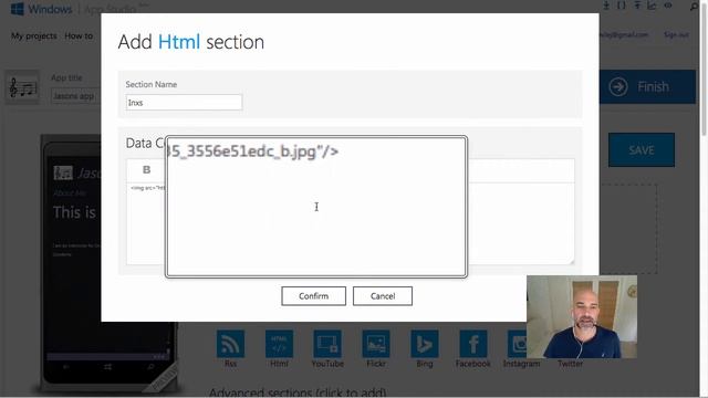 App Studio - Add a custom html page смотреть онлайн