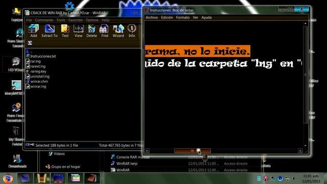 Como instalar WIN RAR ultima version full con crack смотреть онлайн