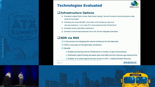 VMware - Amadeus's journey building a Software Defined Data Center смотреть онлайн