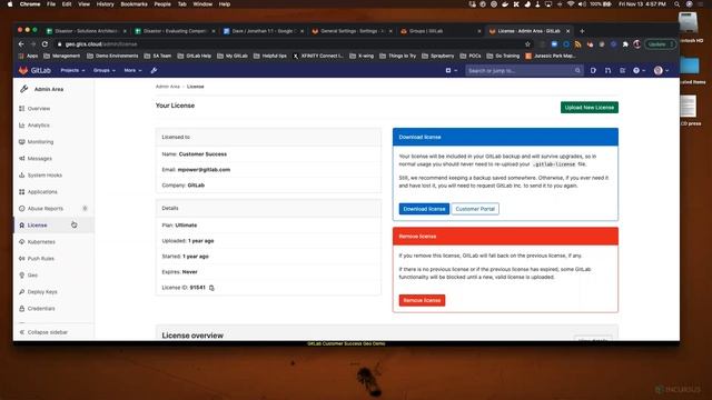 Applying a GitLab license смотреть онлайн