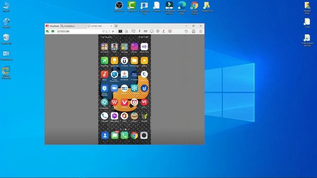 Control your computer from your mobile | Download and use AnyDesk 😎😯 смотреть онлайн