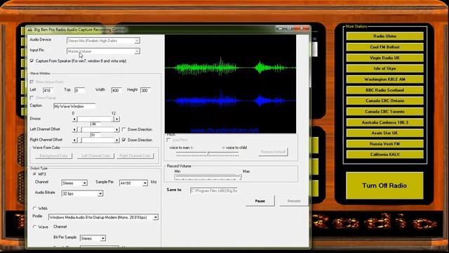 Big Ben Pro Radio Player & MP3 WMA WAV Recorder .. New for 2018, Enjoy ! смотреть онлайн