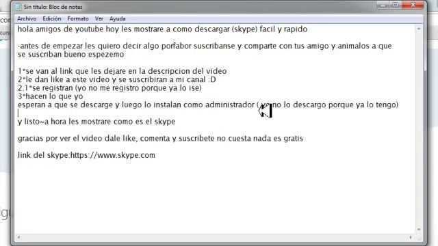 Como descargar skype facil y rapido - by ZeusExtreme смотреть онлайн