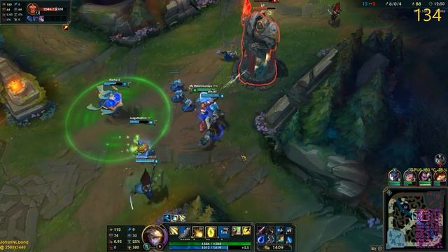 League of Legends RX 480 FPS Benchmark 1440P смотреть онлайн