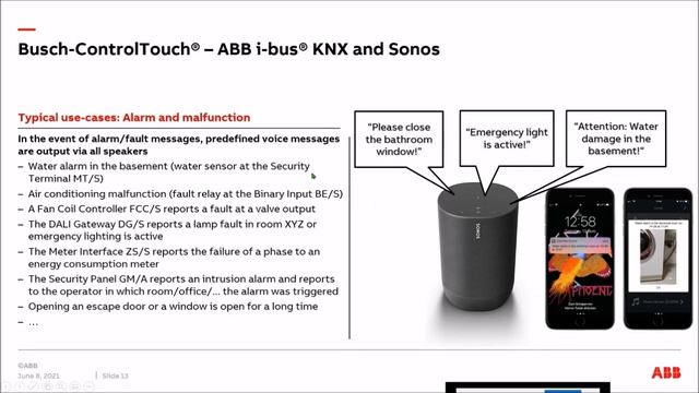 Busch-ControlTouch - KNX and SONOS смотреть онлайн