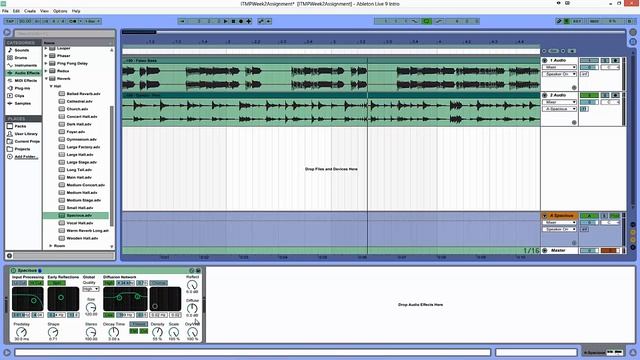 Week 2: Intro to Music Production: Using Sends In Ableton Live 9 смотреть онлайн