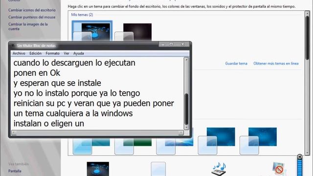Poner tema a Windows 7 starter by Franco смотреть онлайн