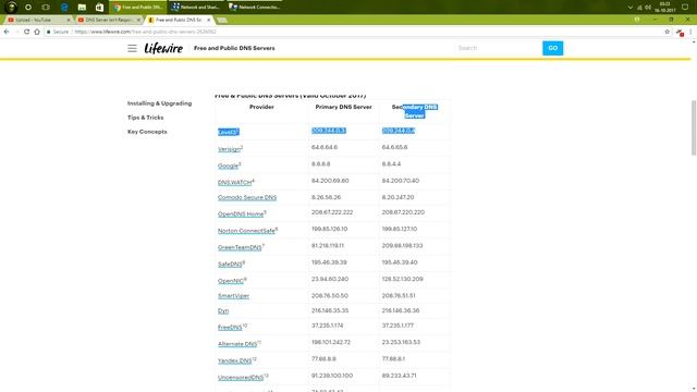 DNS Server Isn't Responding Fix! All Versions Of Windows! смотреть онлайн