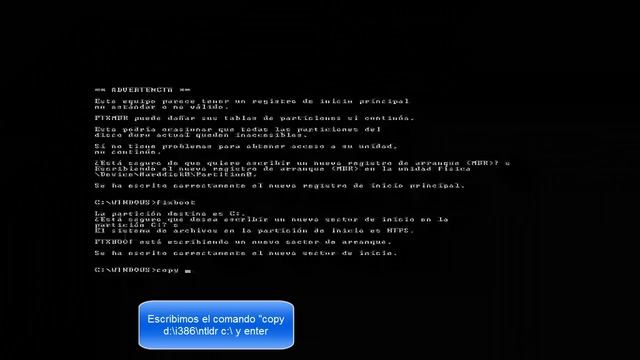 Solucion a error de arranque de Windows XP смотреть онлайн