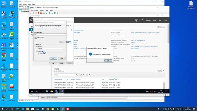 5. Install windows server 2019 and create secondary domain controller DC2 смотреть онлайн