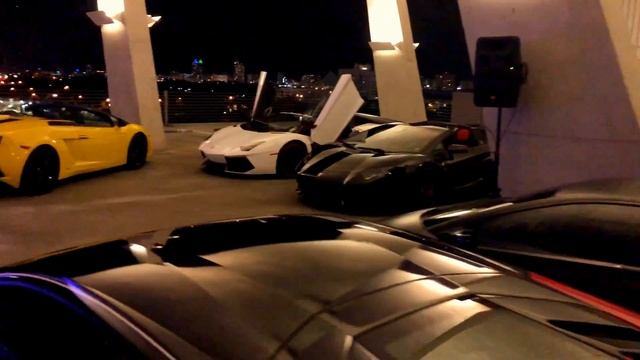 Bullfest 2018. Lamborghini party in Miami 2018. смотреть онлайн