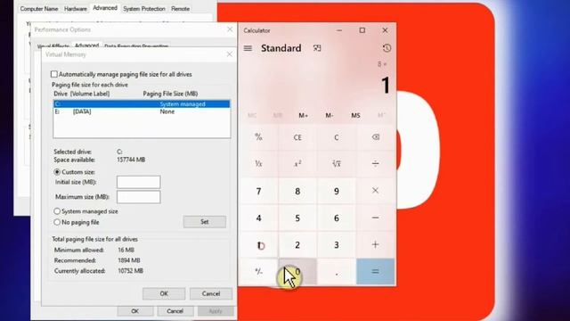 How To Increase Virtual Memory On Windows 10 Laptop смотреть онлайн