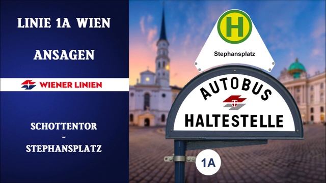 Linie 1A Wien Ansagen – Schottentor - Stephansplatz | Wiener Grantler смотреть онлайн