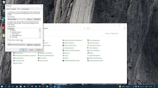 How to on/off windows startup sound смотреть онлайн