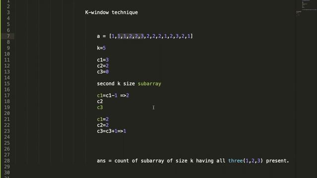 Introduction to K Window Technique смотреть онлайн