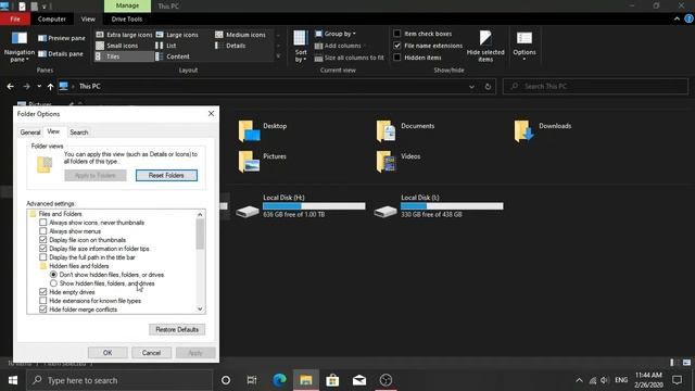 How To Show Hidden Files Windows 10 !!!2020!!! смотреть онлайн