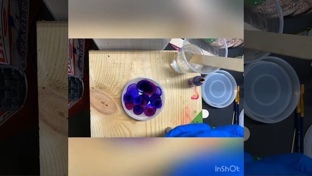 Villain alcohol ink coasters in resin смотреть онлайн