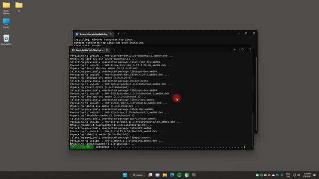 Windows 11 - WSL + GCC + VSCODE EXTENSION смотреть онлайн