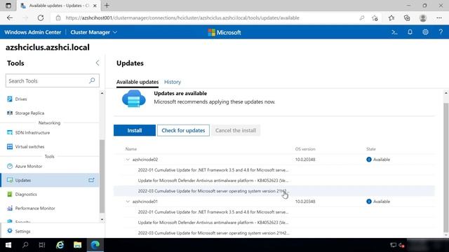 How to apply updates for Azure Stack HCI with Windows Admin Center | Azure Tips and Tricks смотреть онлайн