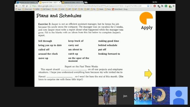 Fluency Fundamentals idioms for plans and schedules смотреть онлайн