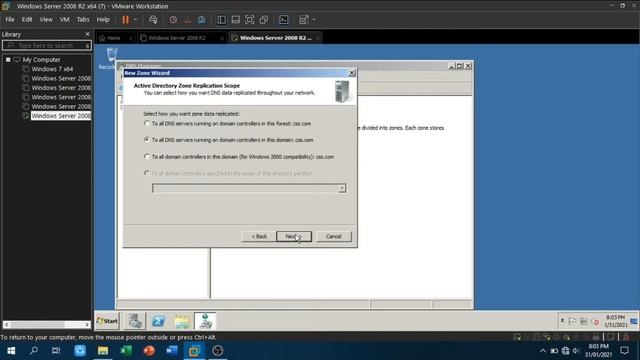 8.8 Configuring DNS Reverse Lookup Zone смотреть онлайн