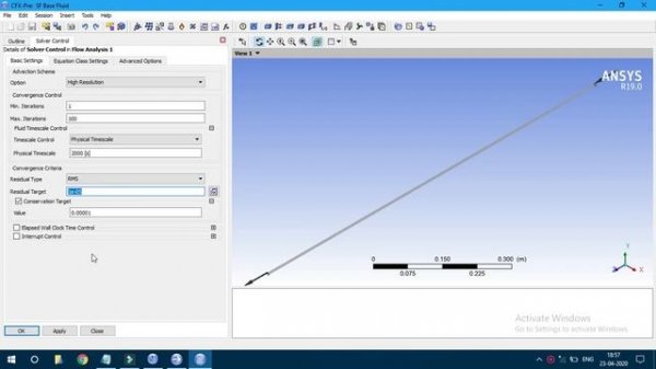 Nanofluid Pipe Flow | Ansys CFX Simulation | Heat transfer Compared to base fluid