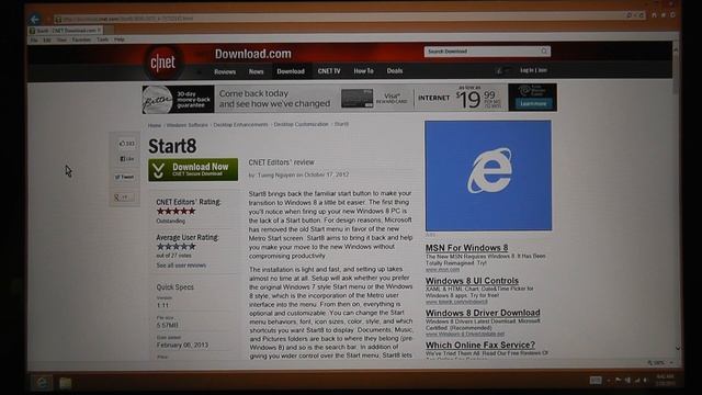 Get your Start Menu back with Start8 for Windows 8 смотреть онлайн