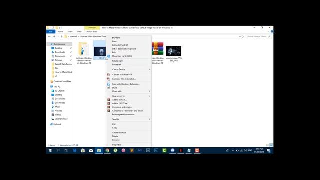 How to Make Windows Photo Viewer Your Default Image Viewer on Windows 10 смотреть онлайн