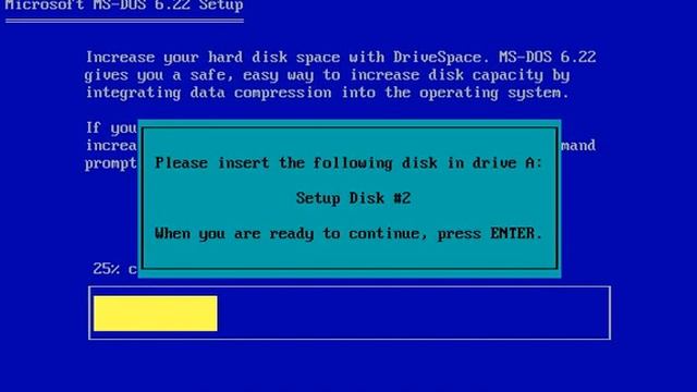 install ms-dos 6.22 in 45 s смотреть онлайн