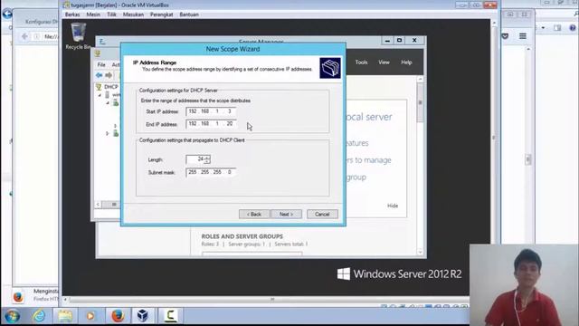 Cara Konfigurasi DHCP Pada Windows Server 2012 | #JaringanKomputer #2 смотреть онлайн
