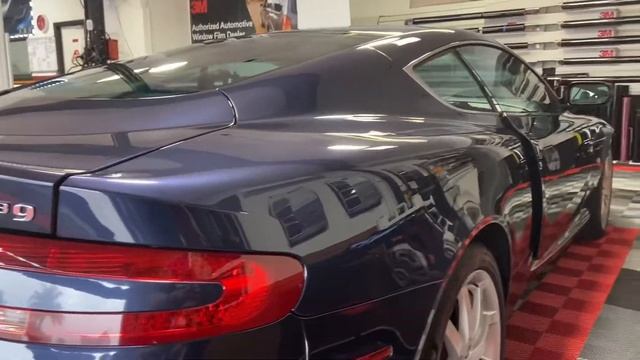 Aston Martin InterAmerican Window Tinting Miami смотреть онлайн