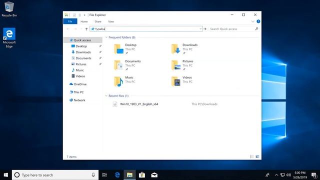 Manually Installing the Windows 10 May 2019 Update смотреть онлайн