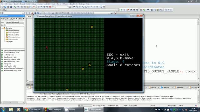 Get the code #2 - Picking Sticks C Language Console Mode смотреть онлайн
