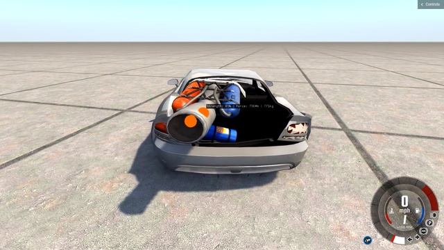 BeamNG.drive - 300 MPH JET TANK