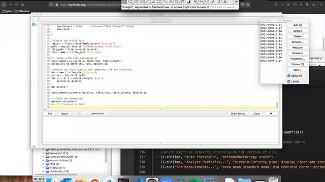 OMERO plugin Fiji смотреть онлайн