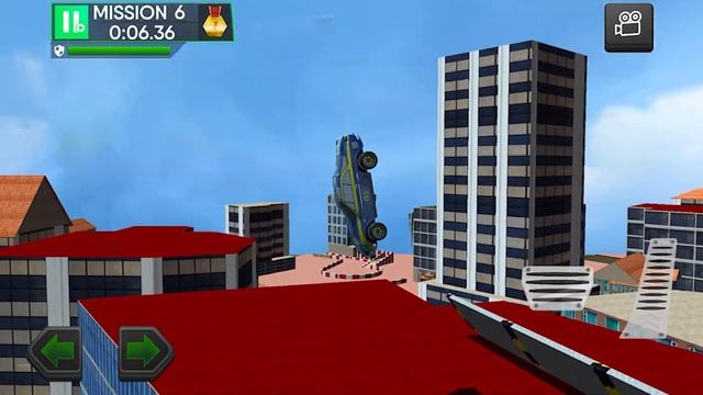 Roof Jumping: Stunt Driver Simulator - Gameplay #1 (iOS/Android) смотреть онлайн