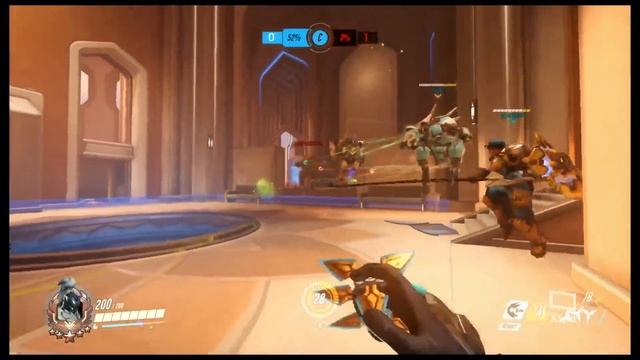 Amazing Genji Gameplay - Whoru! Pro Genji! [ OVERWATCH SEASON 12 TOP 500 ] смотреть онлайн