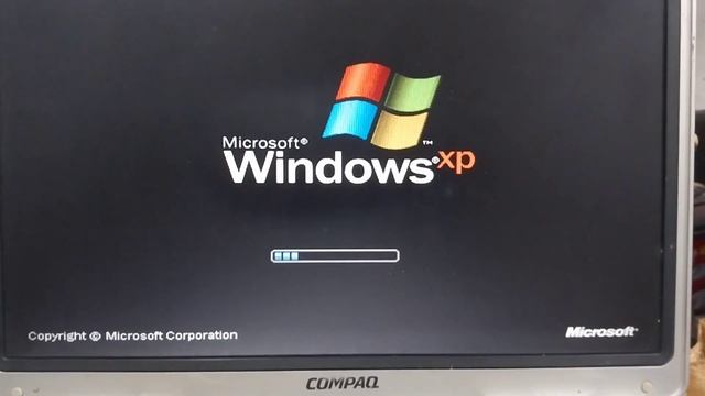 Microsoft Windows Xp SP2 Starting And Log Off смотреть онлайн