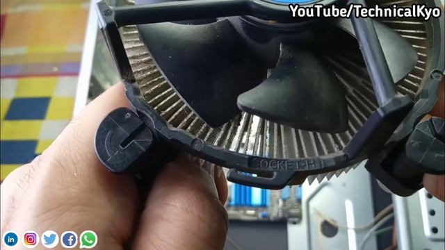 How to install CPU Fan | How to install CPU Fan on Motherboard | How to install CPU Cooler Fan смотреть онлайн
