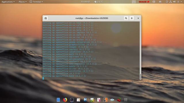 How to install OpenOffice from tar.gz on Kali and Debian Linux,With working menus. смотреть онлайн