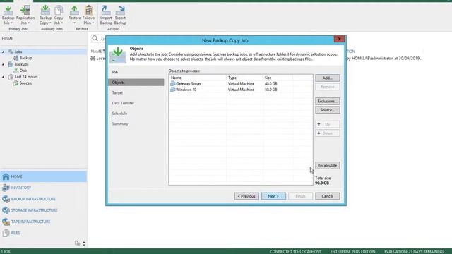 CT Secure Cloud Backup Setup (Veeam Cloud Connect) смотреть онлайн