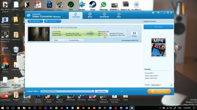 Compress HD Video without losing Quality with Aimersoft Video Converter Ultimate смотреть онлайн