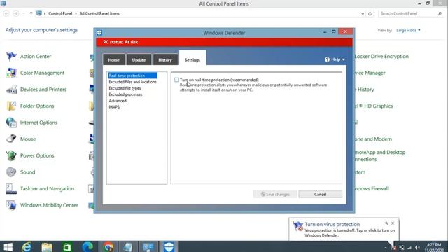 How To On And Off Window Firewall and Defender In Any Windows OS In HIndi смотреть онлайн
