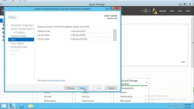 Installation of Active Directory on Windows Server 2012 R2 смотреть онлайн