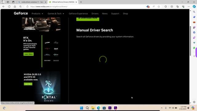 How To Download And Install Nvidia Graphic Drivers For Windows 11 смотреть онлайн