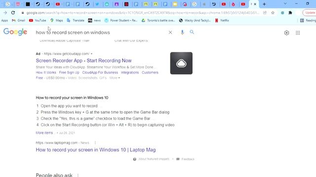 how to record screen on windows Google Search Google Chrome 2022 01 31 21 41 13 смотреть онлайн
