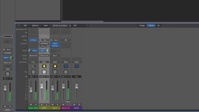 Logic Pro X - Effects Feedback Loop w/Sends + Aux Tracks + Reverb [SOUND DESIGN] смотреть онлайн
