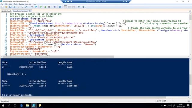 Lab 1 - Exercise 2 - Task 1 - Set Variables смотреть онлайн